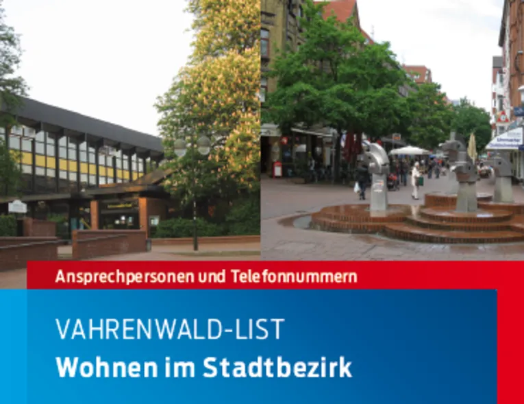 Titelbild "Wohnen im Stadtbezirk"